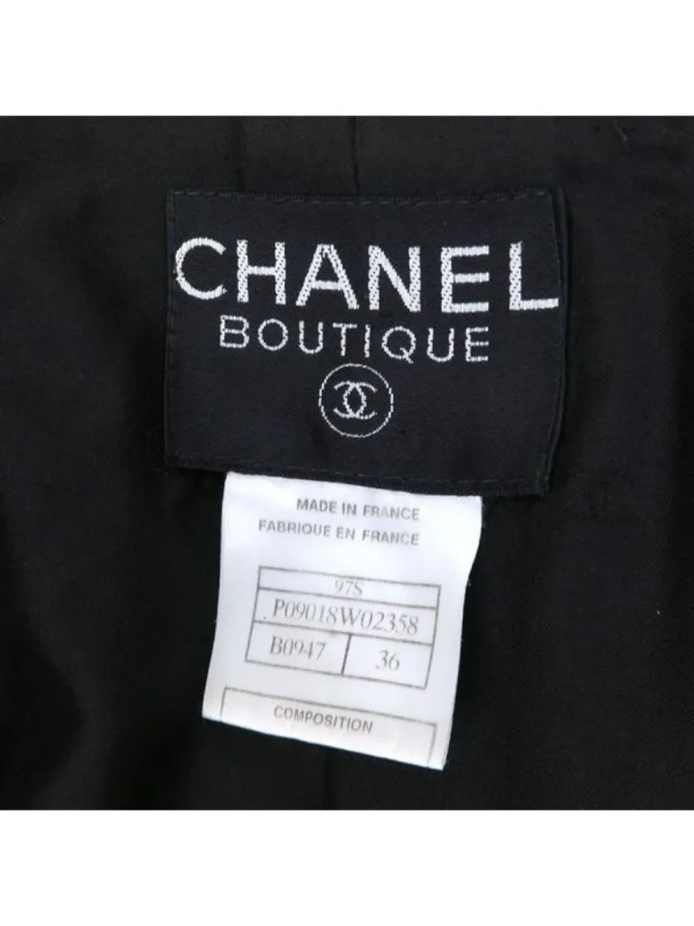 Chanel Jacket Black